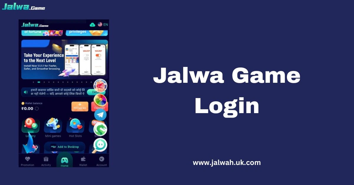 Jalwa Game Login